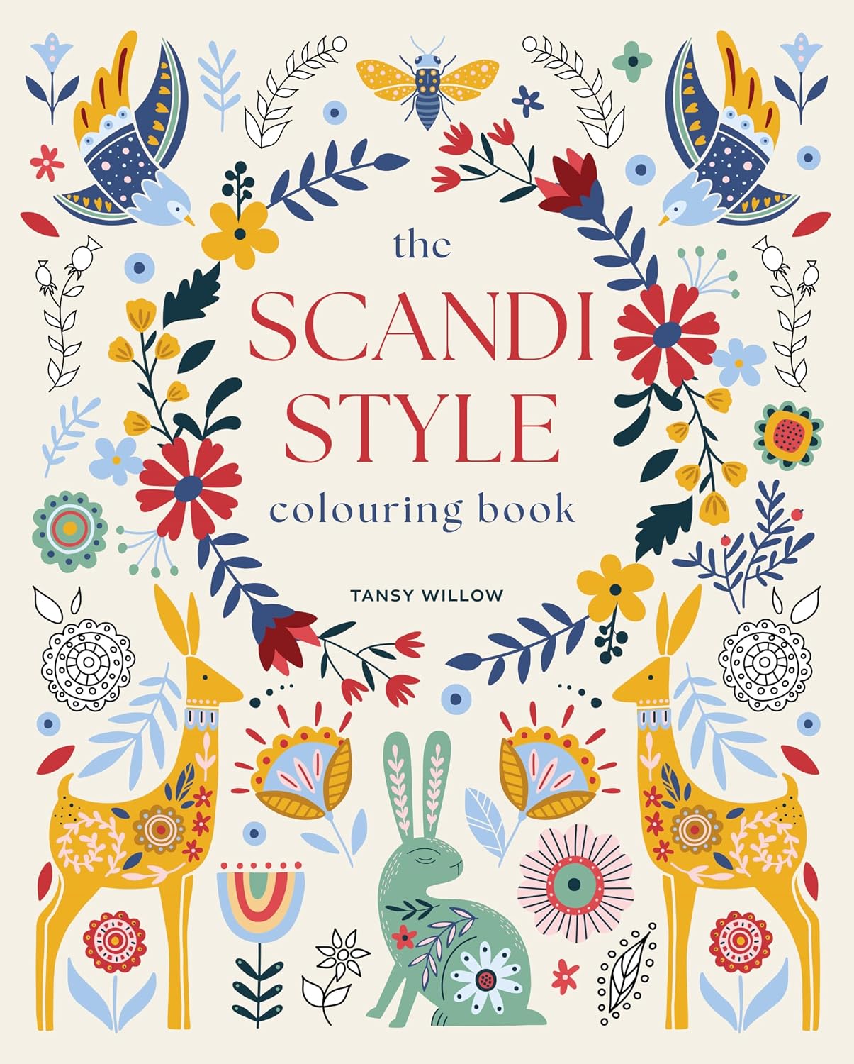 The Scandi Style Colouring Book: Over 40 Designs to Colour