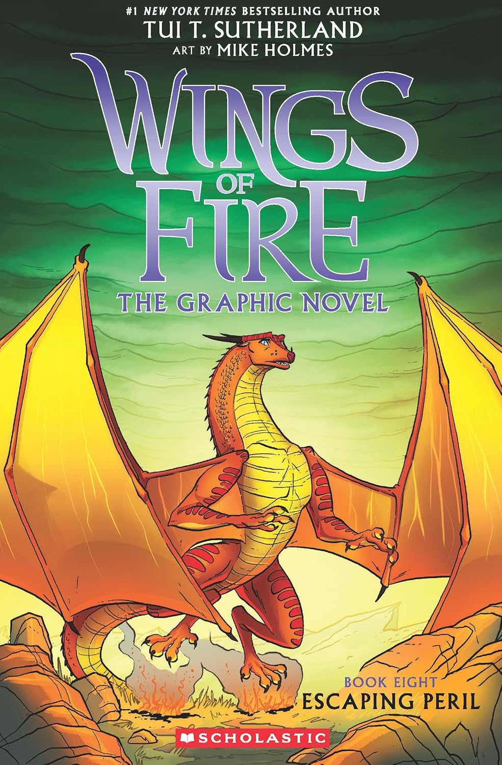 Wings of Fire Graphic Novel #08: Escaping Peril (graphix)