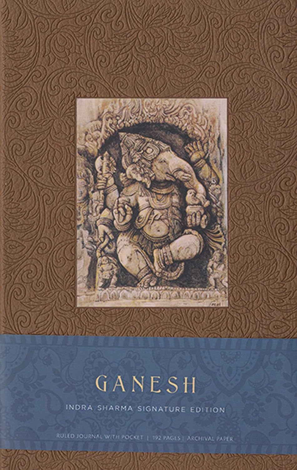 Ganesh Hardcover Blank Journal