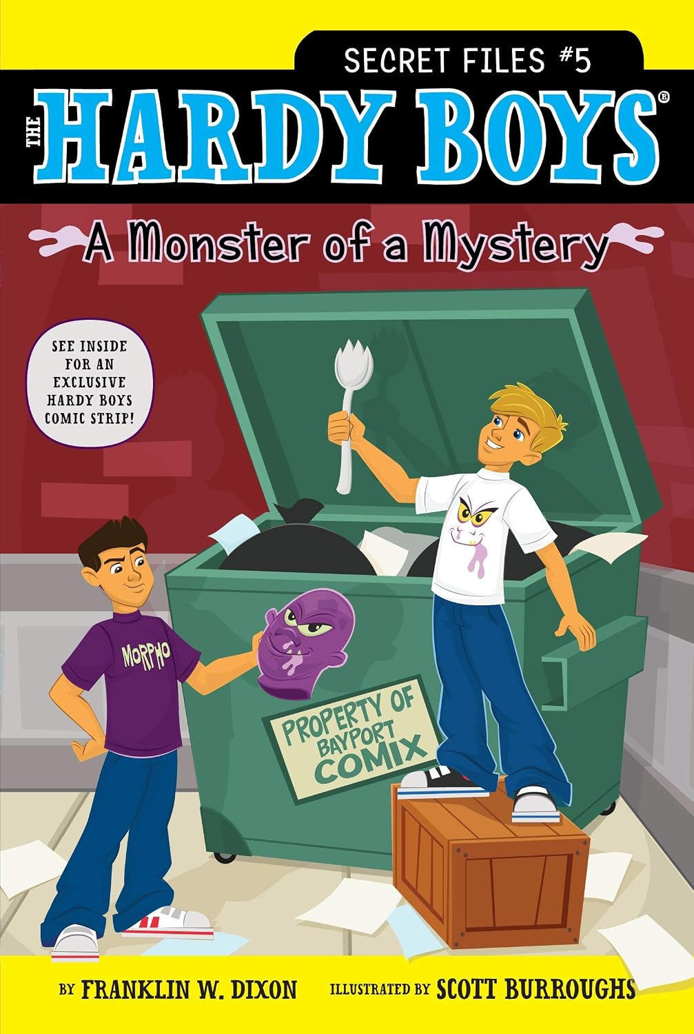 A Monster of a Mystery: The Hardy Boys: Secret Files #5
