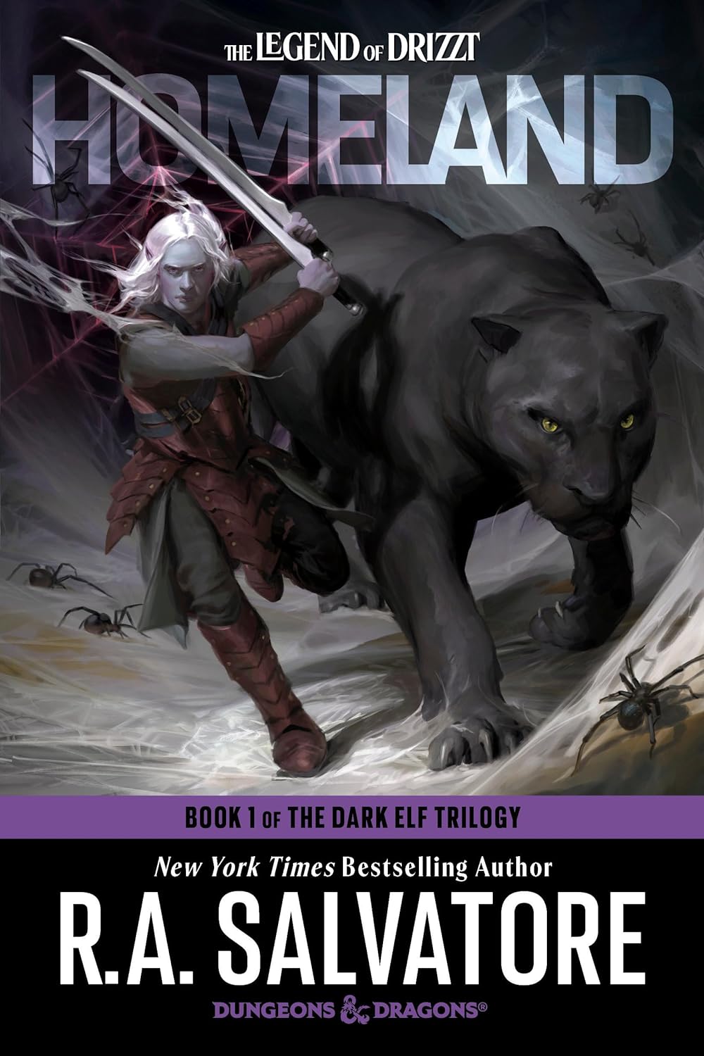 Dungeons and Dragons : Homeland: Book 1 of the Dark Elf Trilogy; New York Times Bestselling Author