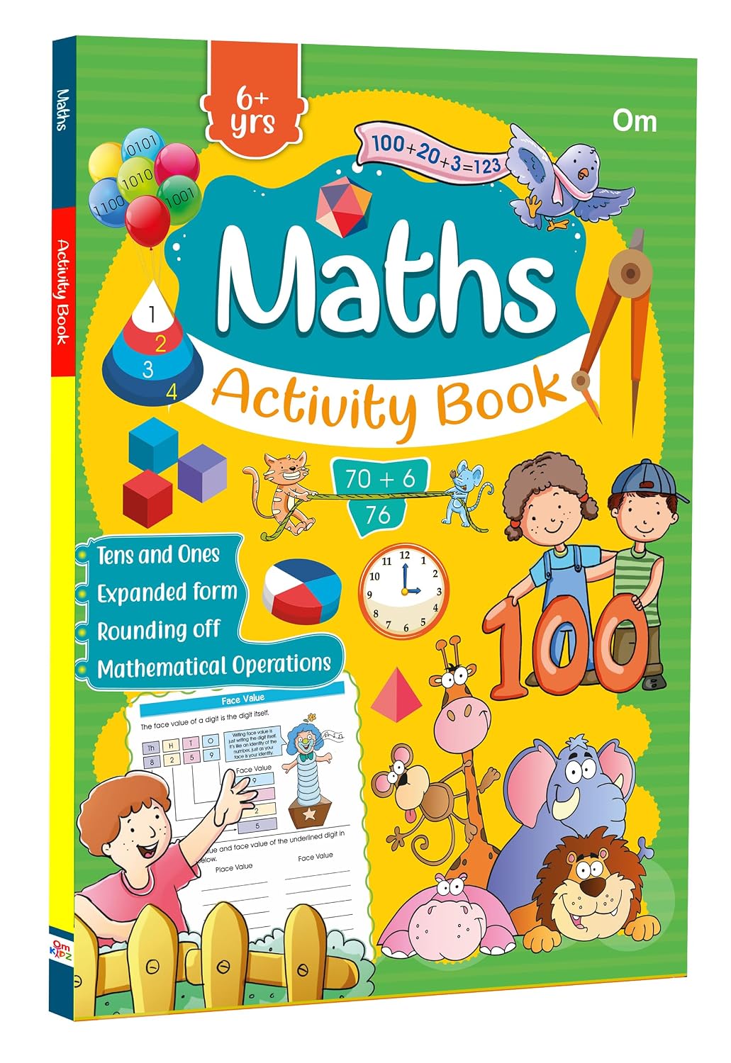 Activity Book : Maths Activity Book- Colourful Activities for Kids
