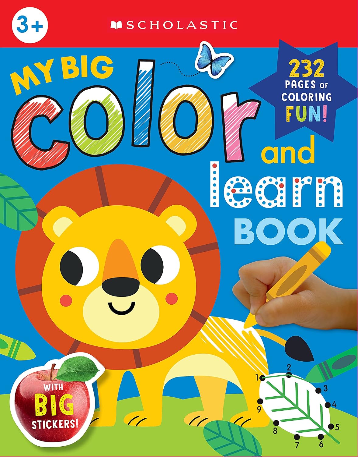 My Big Color & Learn Book: Scholastic Early Learners (coloring Book)