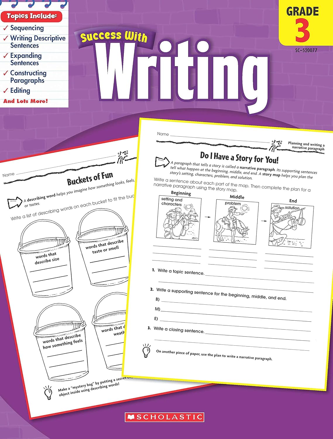 Scholastic Success with Writing Grade 3