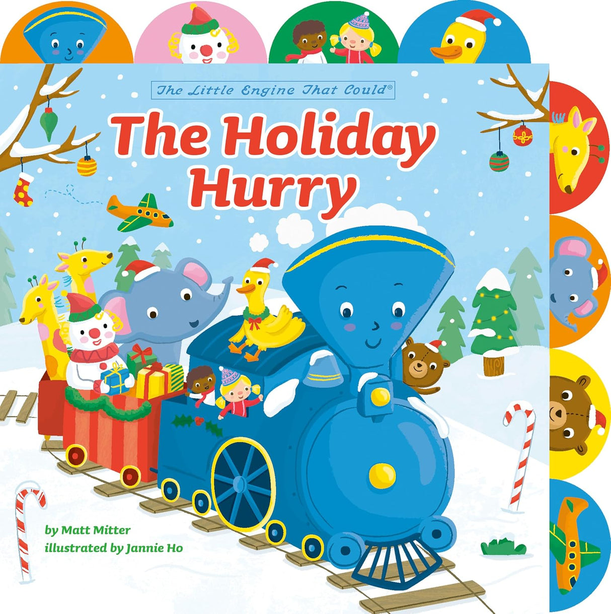 Holiday Hurry: A Tabbed Board Book
