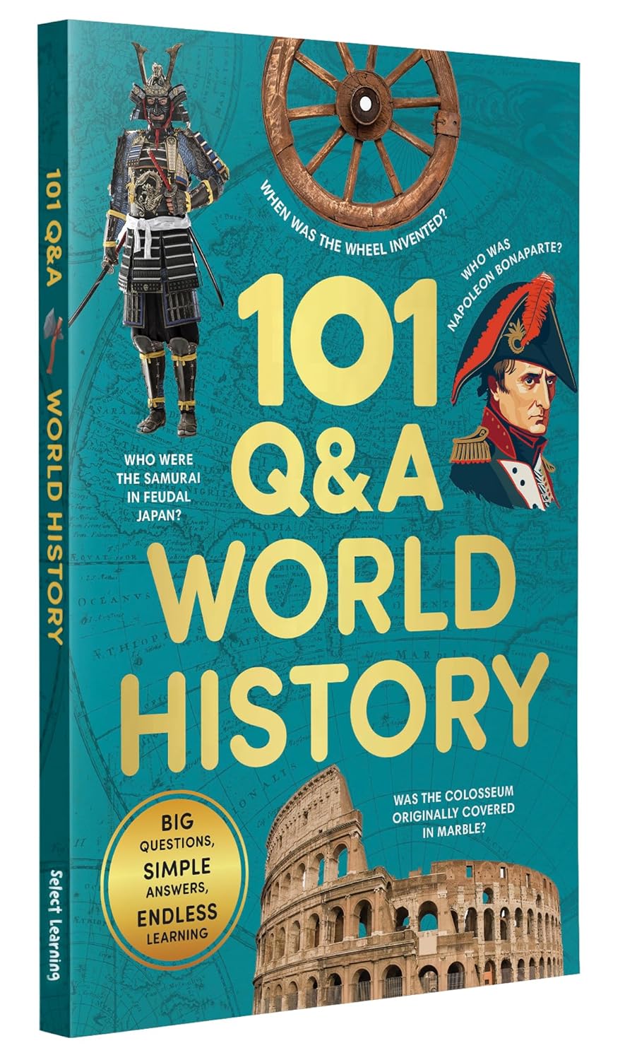101 Q&a World History: Illustrated Encyclopedia of Amazing Questions and Answers for Kids