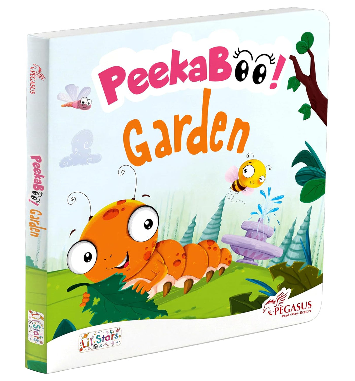 Peekabo Garden Board Book with Pictures for Kids 2+