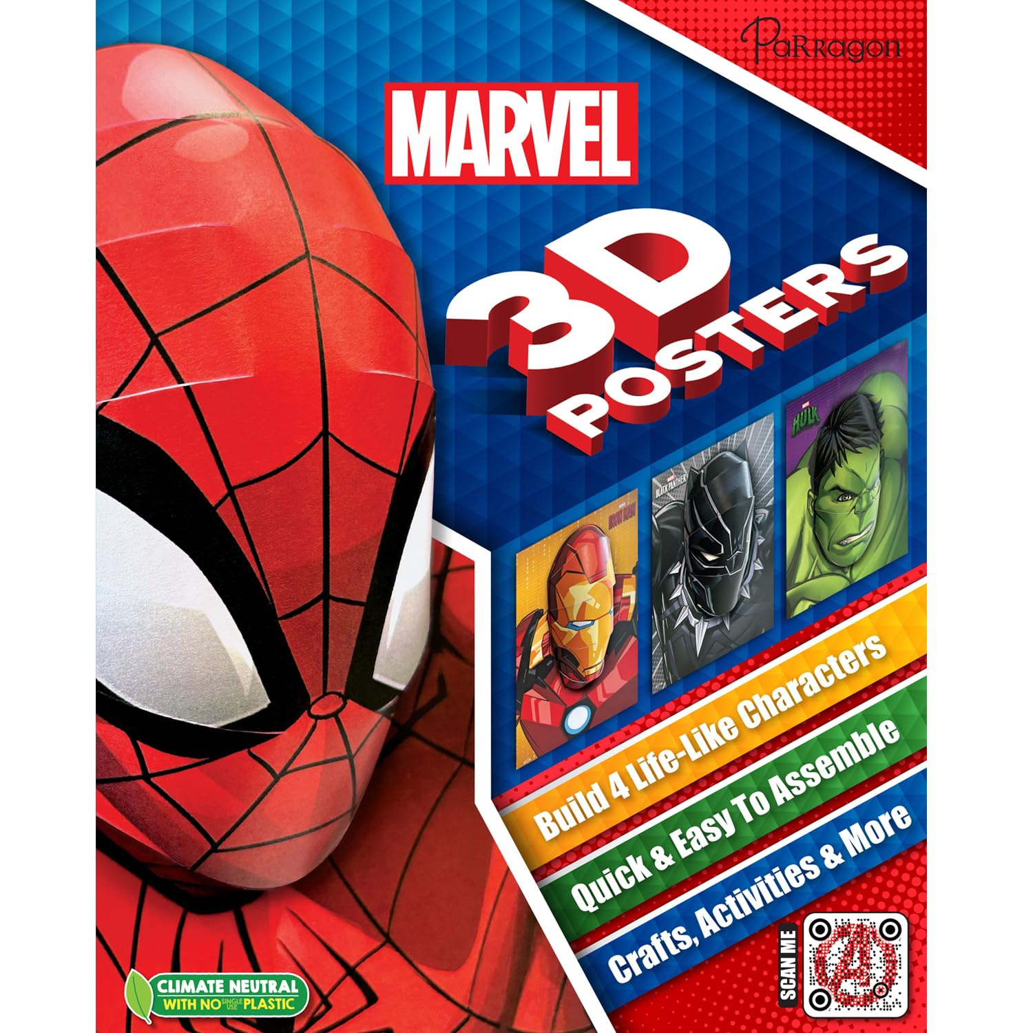 Marvel: Pop Heads - 3d Crafts