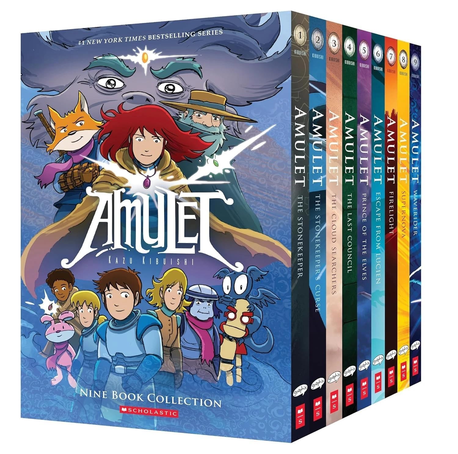 Amulet (9 Books Collection)