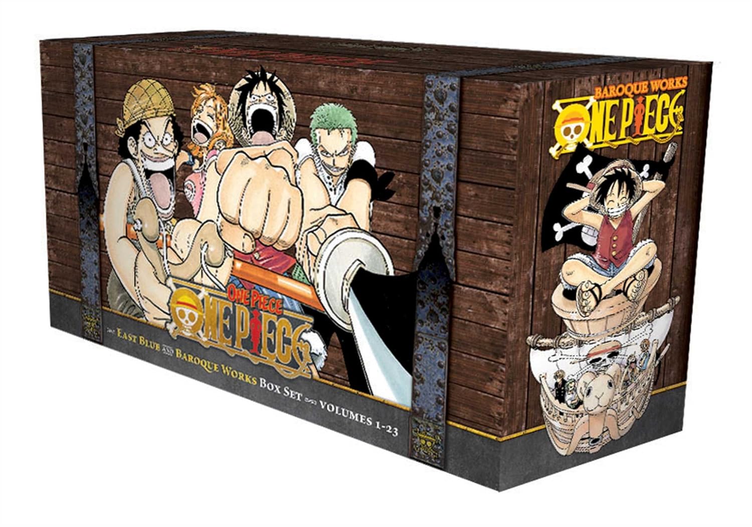 One Piece Box Set 1 : East Blue and Baroque Works, Volume 1-23