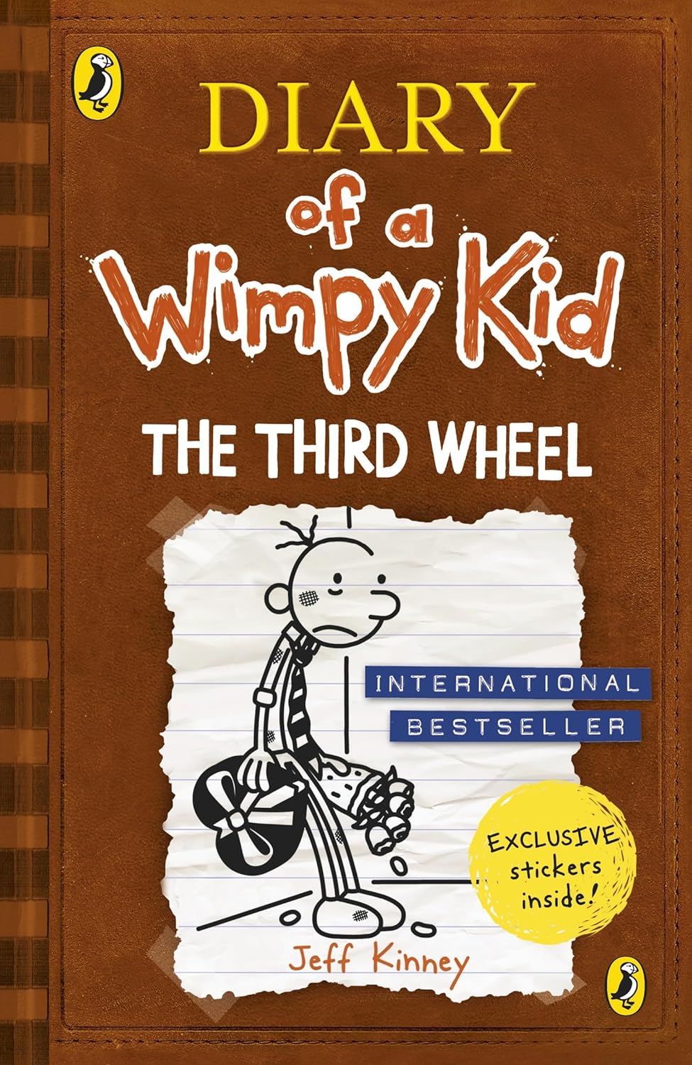 Diary of a Wimpy Kid: The Third Wheel book & CD