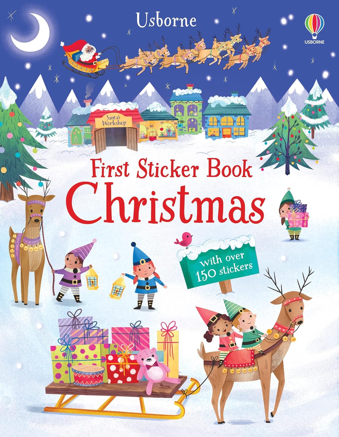 First Sticker Book Christtmas: A Christmas Sticker Book for Children