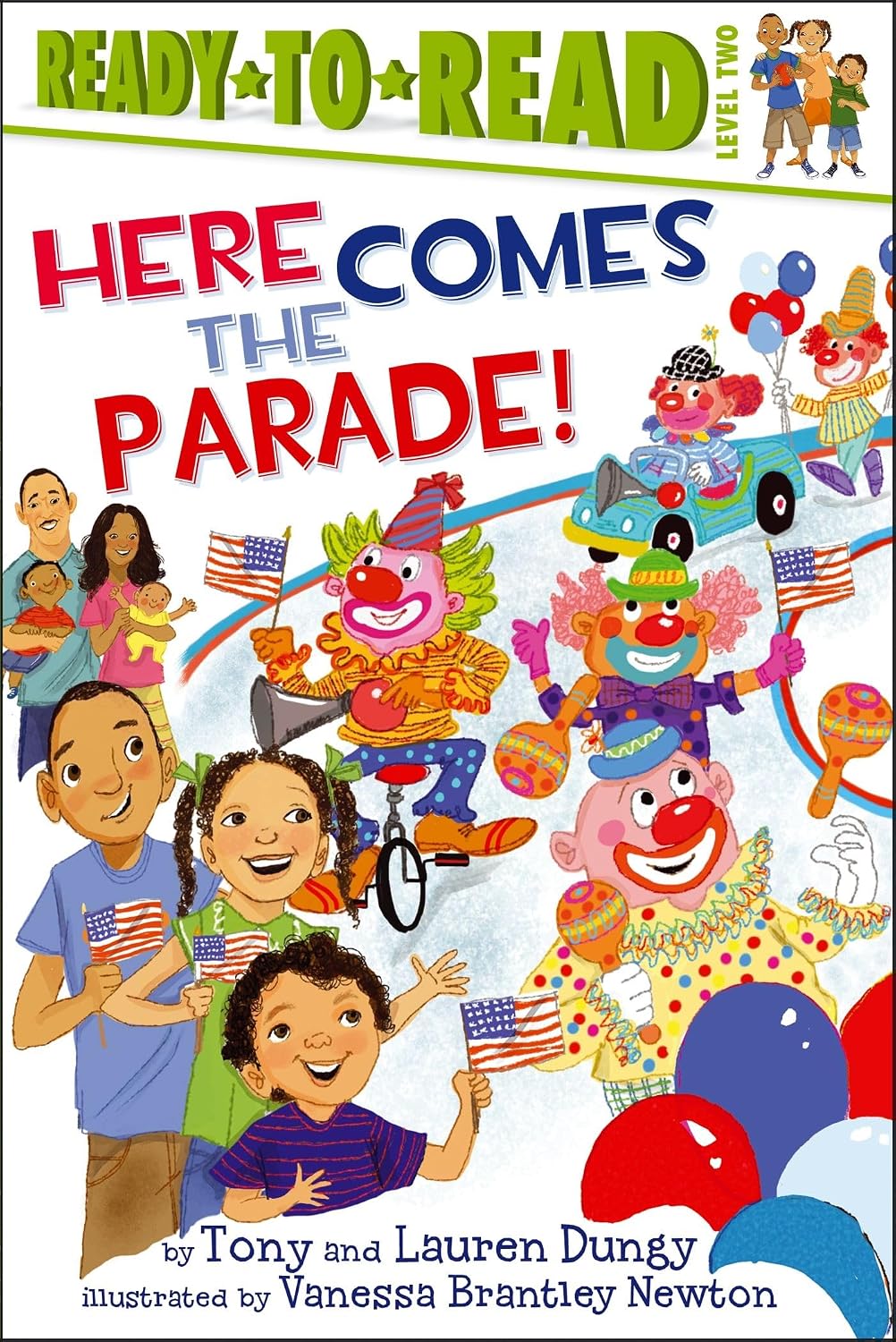 Here comes the parade!