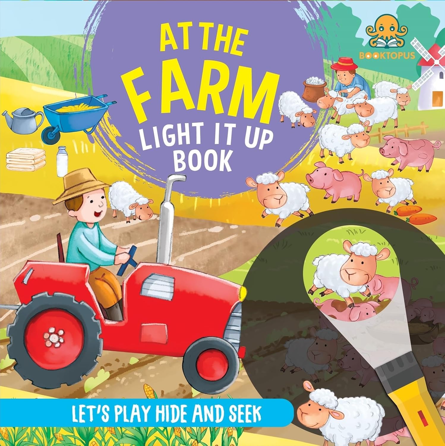 At the Farm Light it up Book (torch Book)