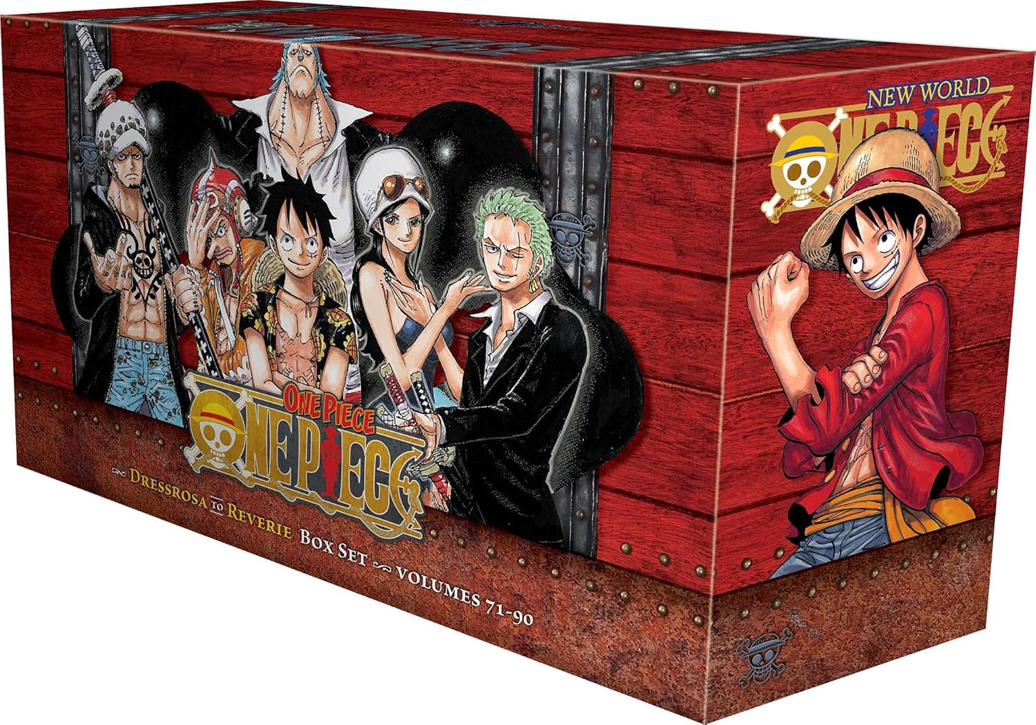 One Piece Box Set 4: Dressrosa to Reverie Vol 71-90