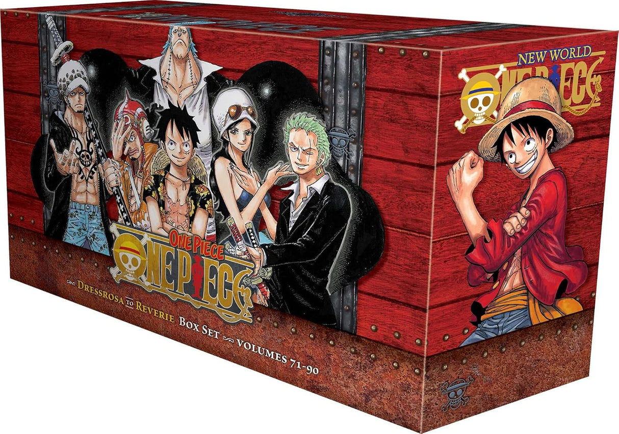 One Piece Box Set 4: Dressrosa to Reverie Vol 71-90