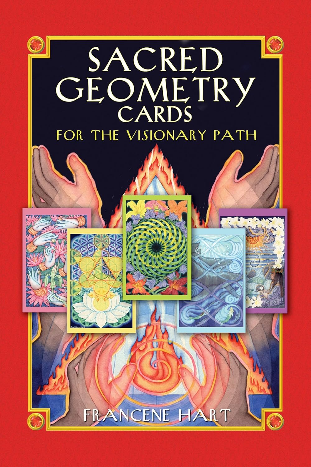 Sacred geometry cards for the visionary path