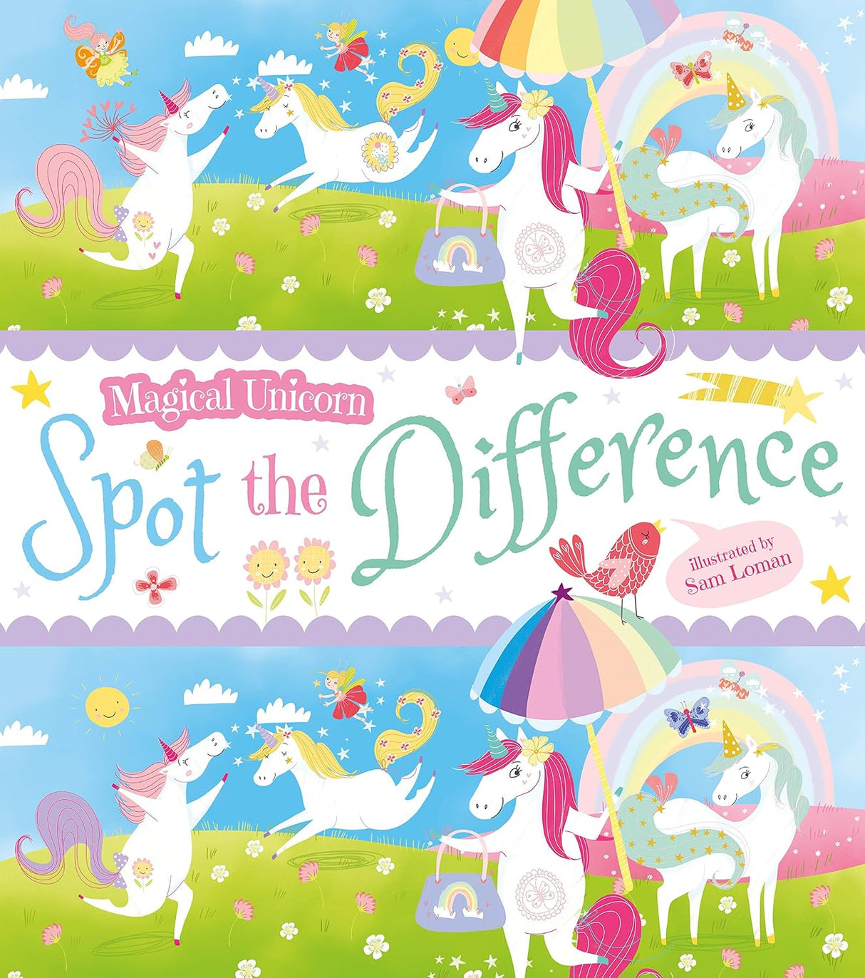 The Magical Unicorn Spot the Difference Activity Book