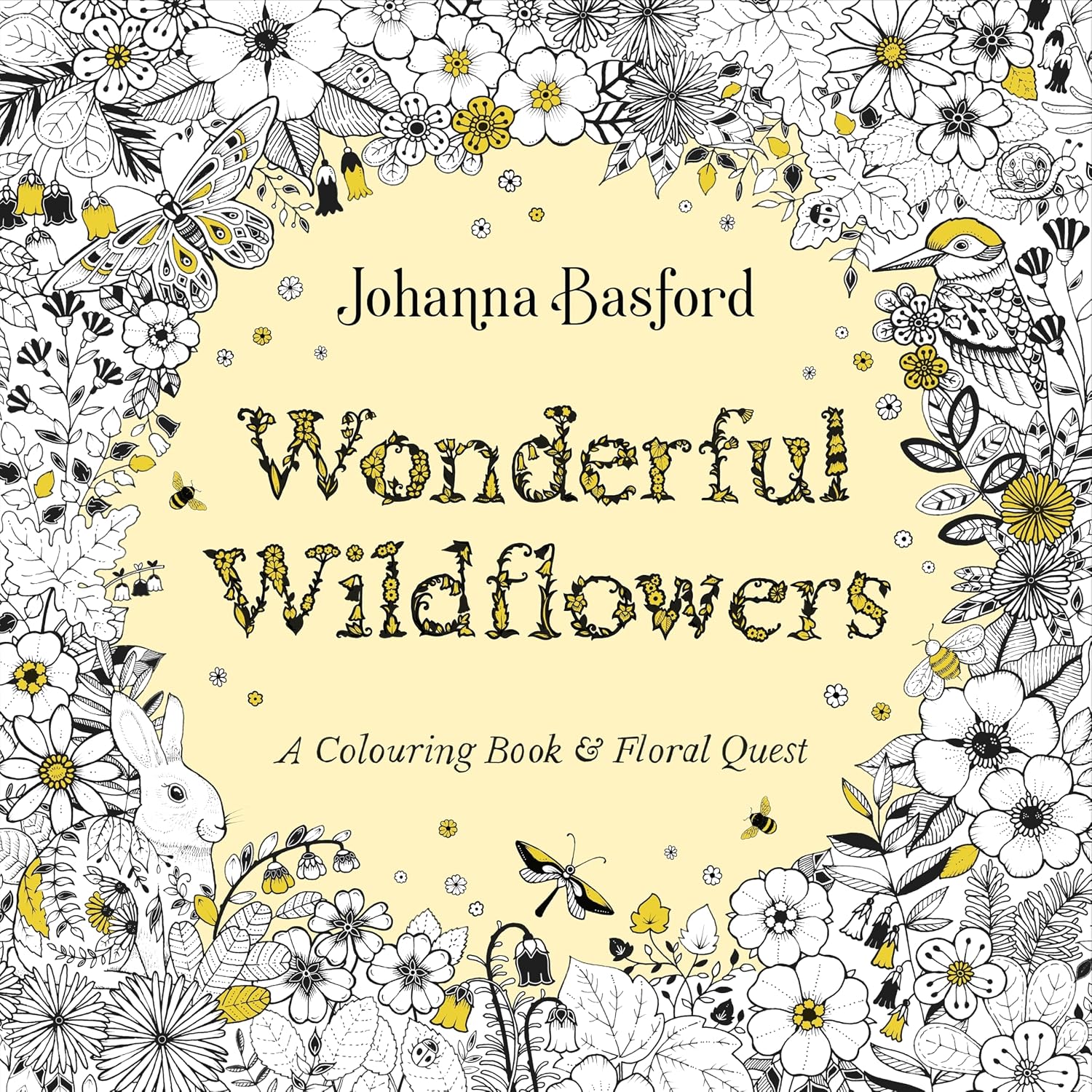 Wonderful Wildflowers: A Colouring Book and Floral Quest