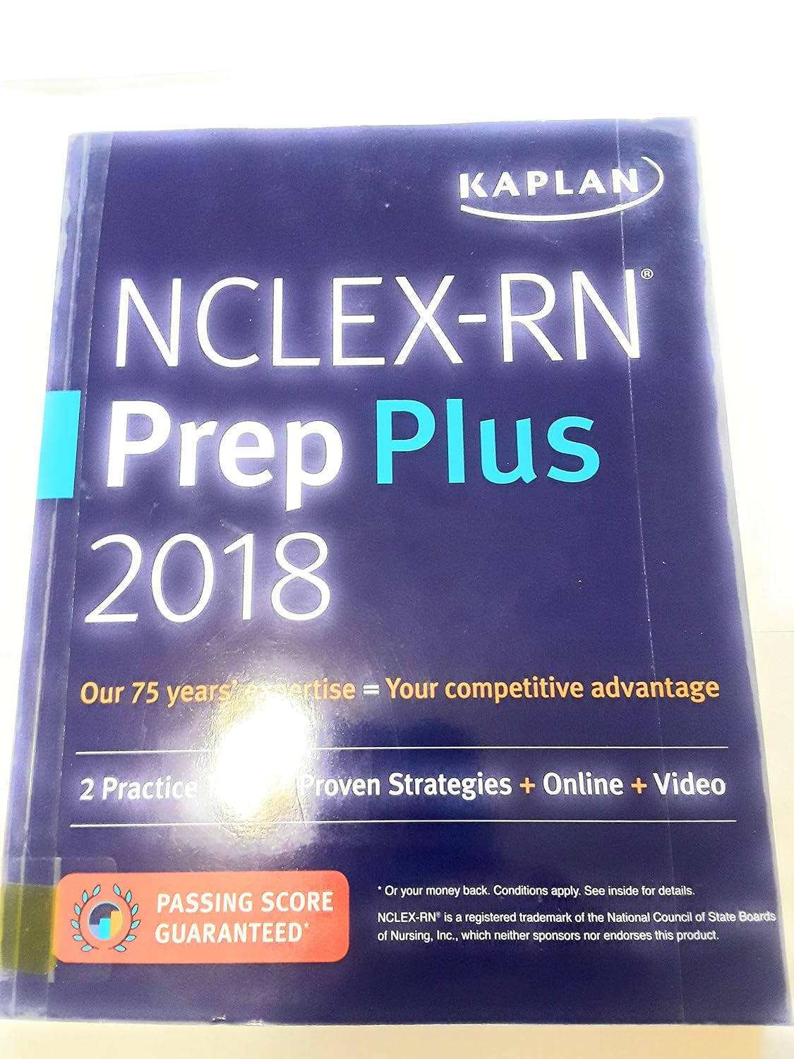 NCLEX-RN® prep plus 2018: 2 practice tests + proven strategies + online + video