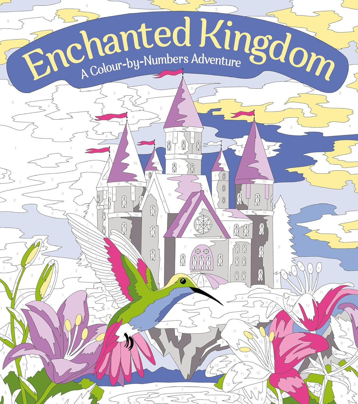 Enchanted Kingdom: A Colour-by-numbers Adventure: Includes 45 Artworks to Colour