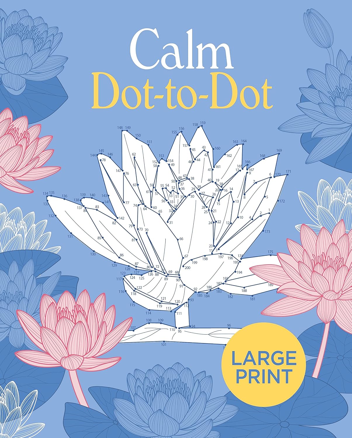 Large Print Calm Dot-to-dot