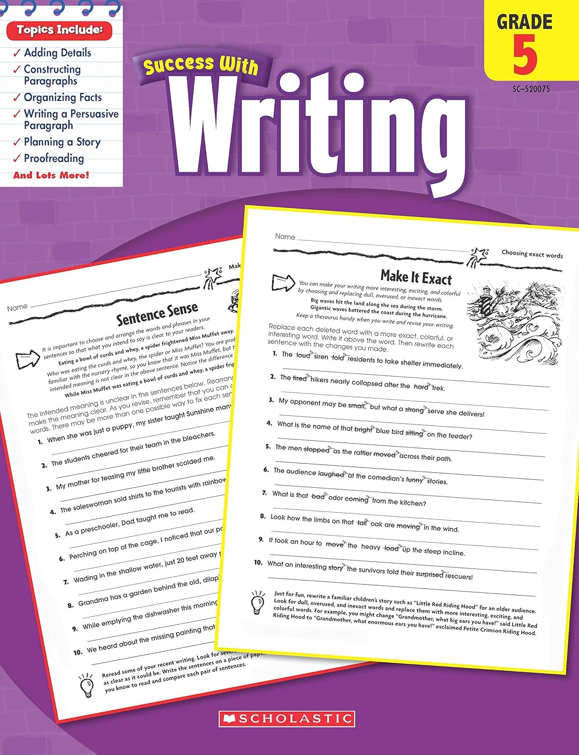 Scholastic Success With Writing Grade 5