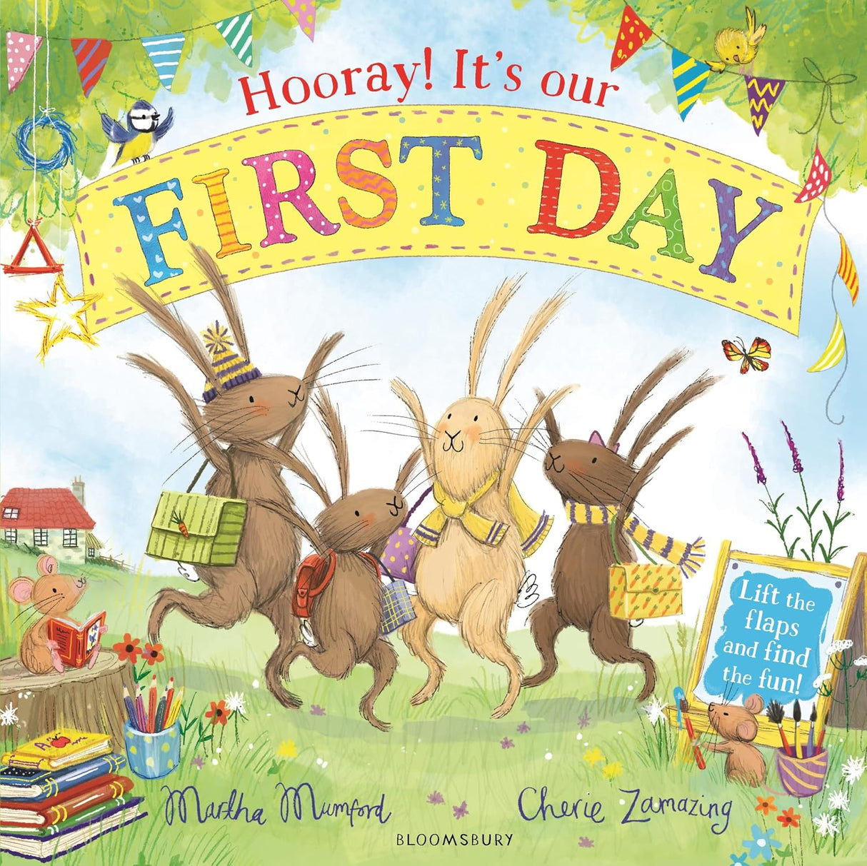 Hooray! It's Our First Day: A Lift-The-Flap Adventure