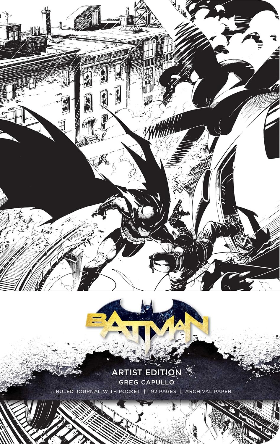 DC Comics: Batman Hardcover Ruled Journal: Artist Edition