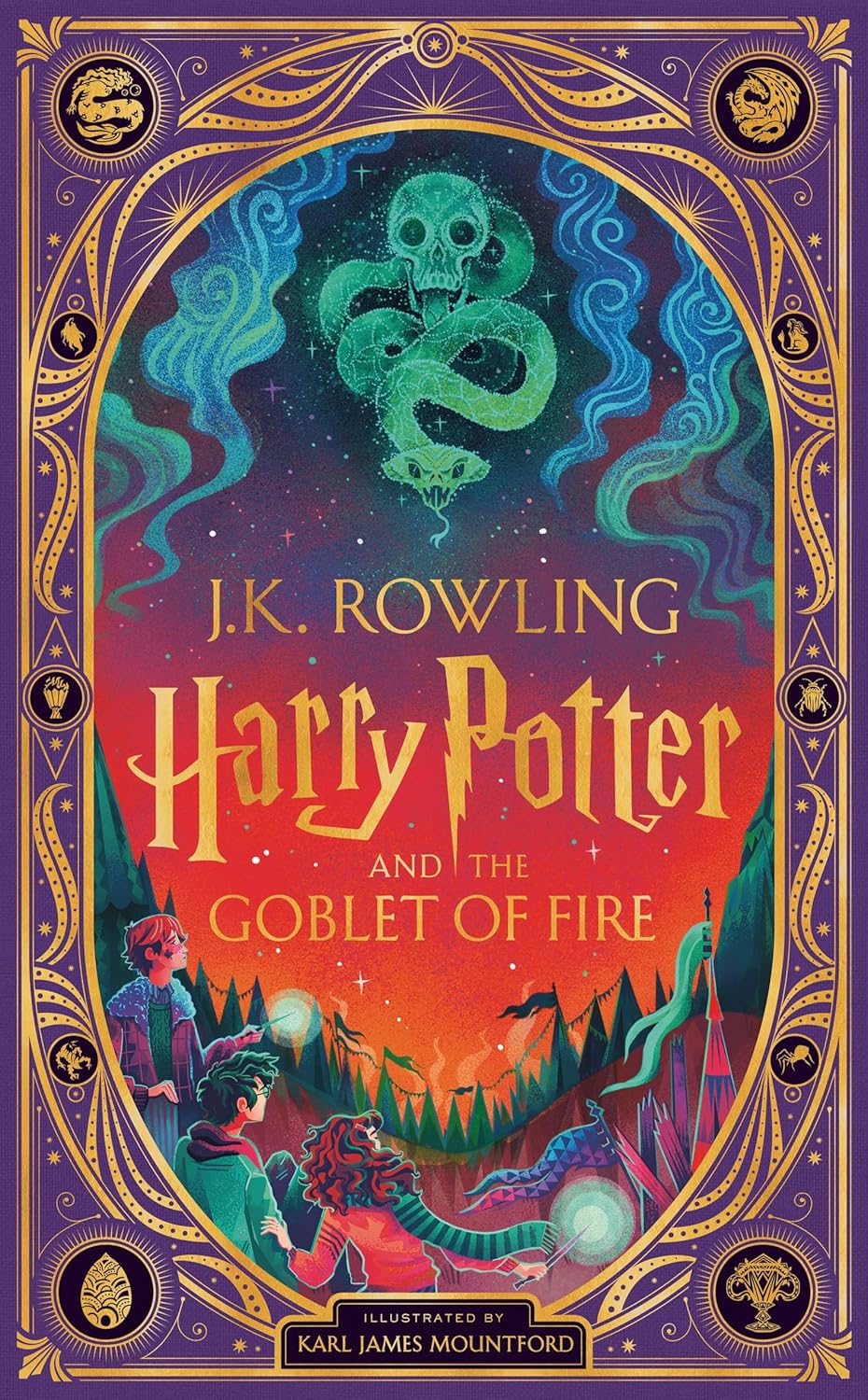 Harry Potter and the Goblet of Fire: A Sumptuously Illustrated Gift Book with Magical Interactive Surprises