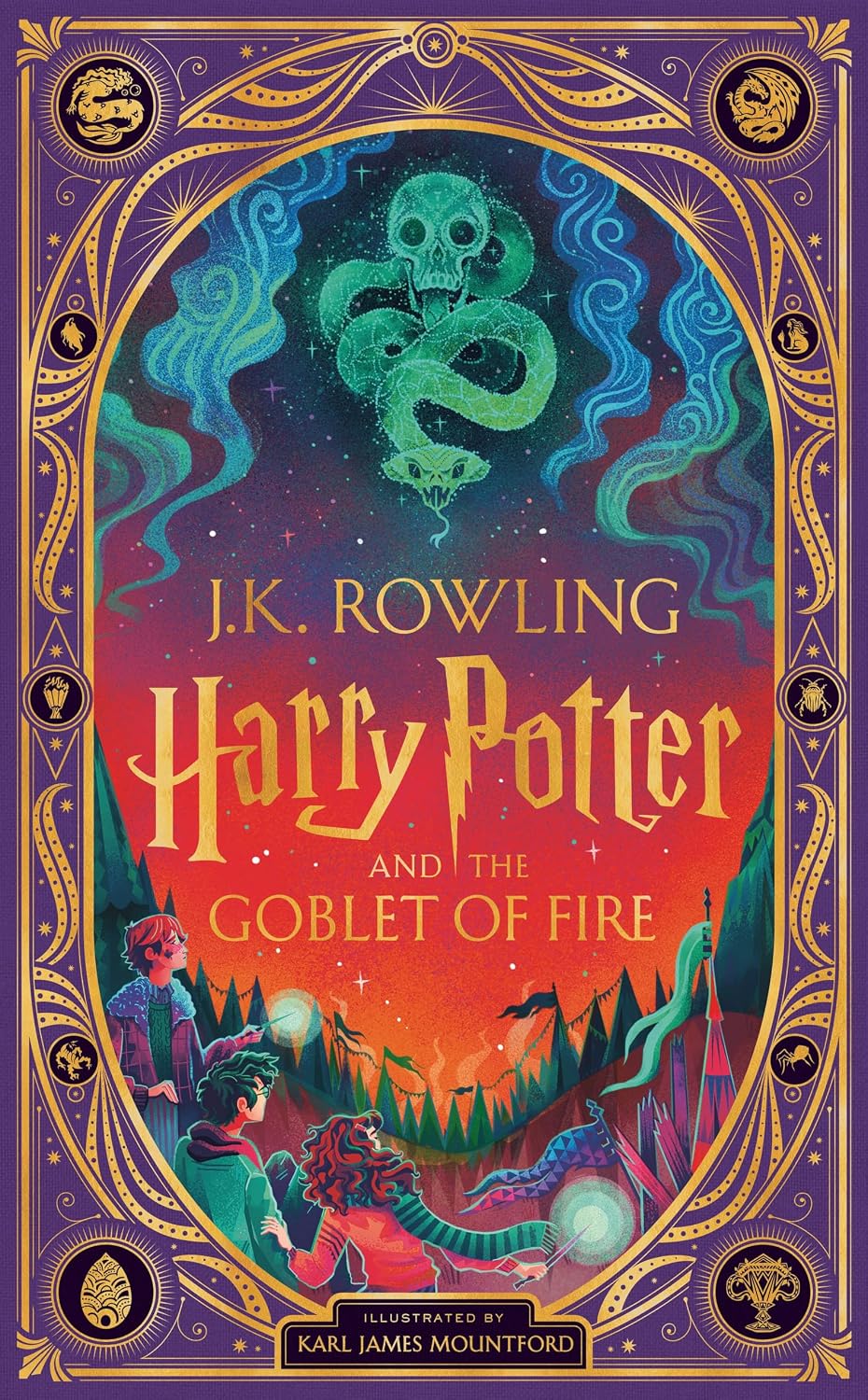 Harry Potter and the Goblet of Fire: A Sumptuously Illustrated Gift Book with Magical Interactive Surprises