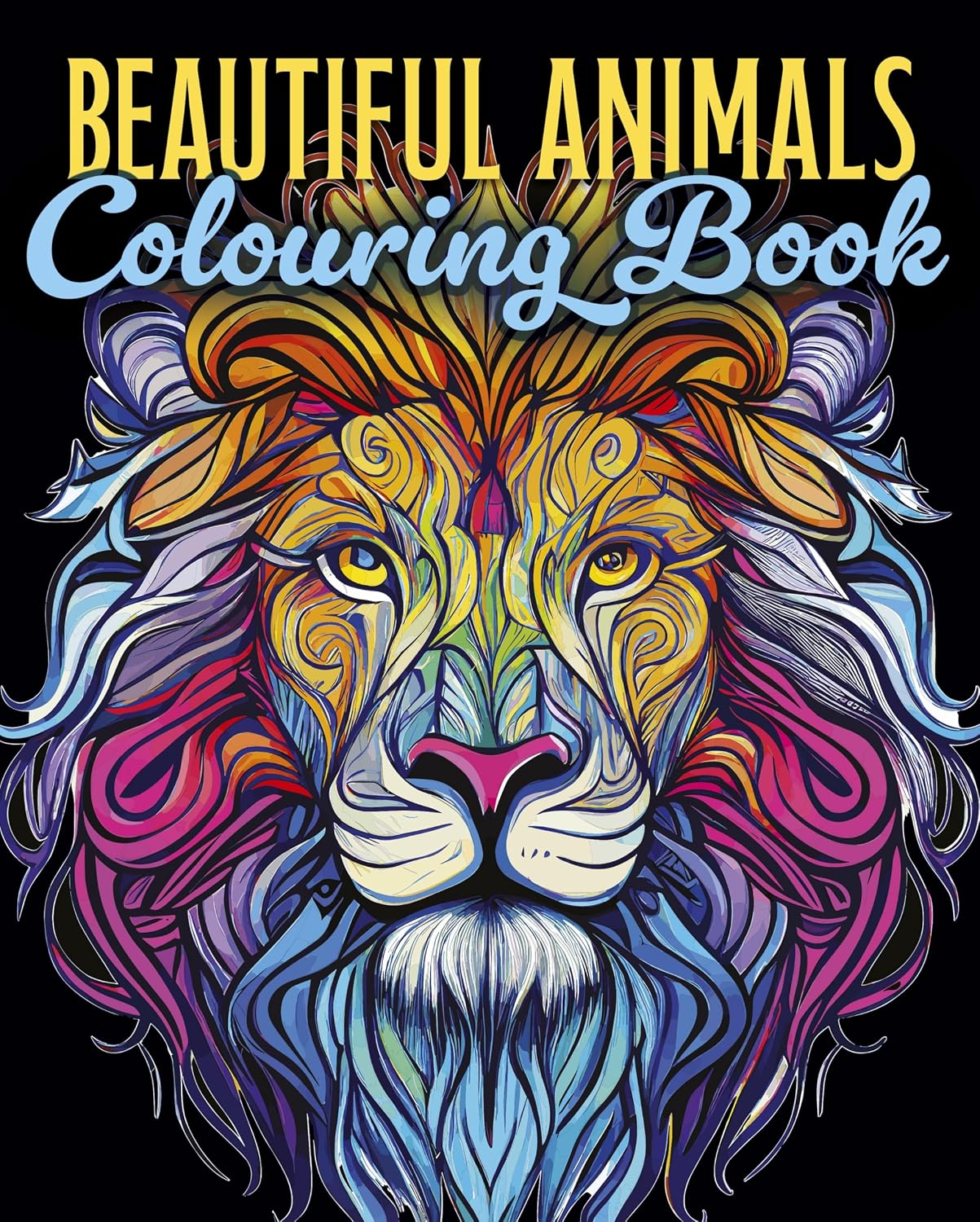 Beautiful Animals Colouring Book