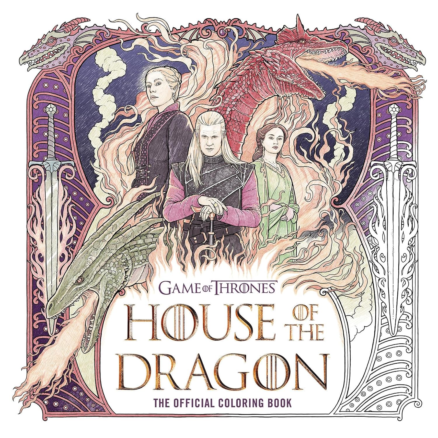 House of the Dragon: The Official Colouring Book