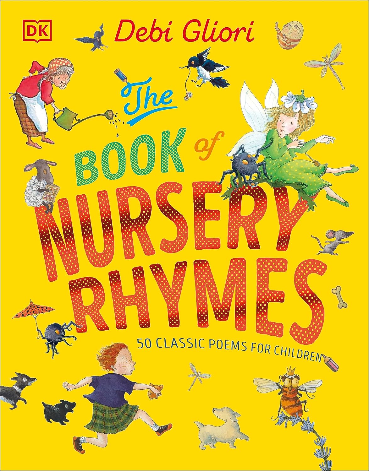 Book of Nursery Rhymes: 50 Classic Poems for Children