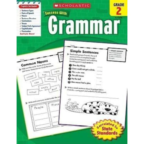 Scholastic Success with Grammar Level 2