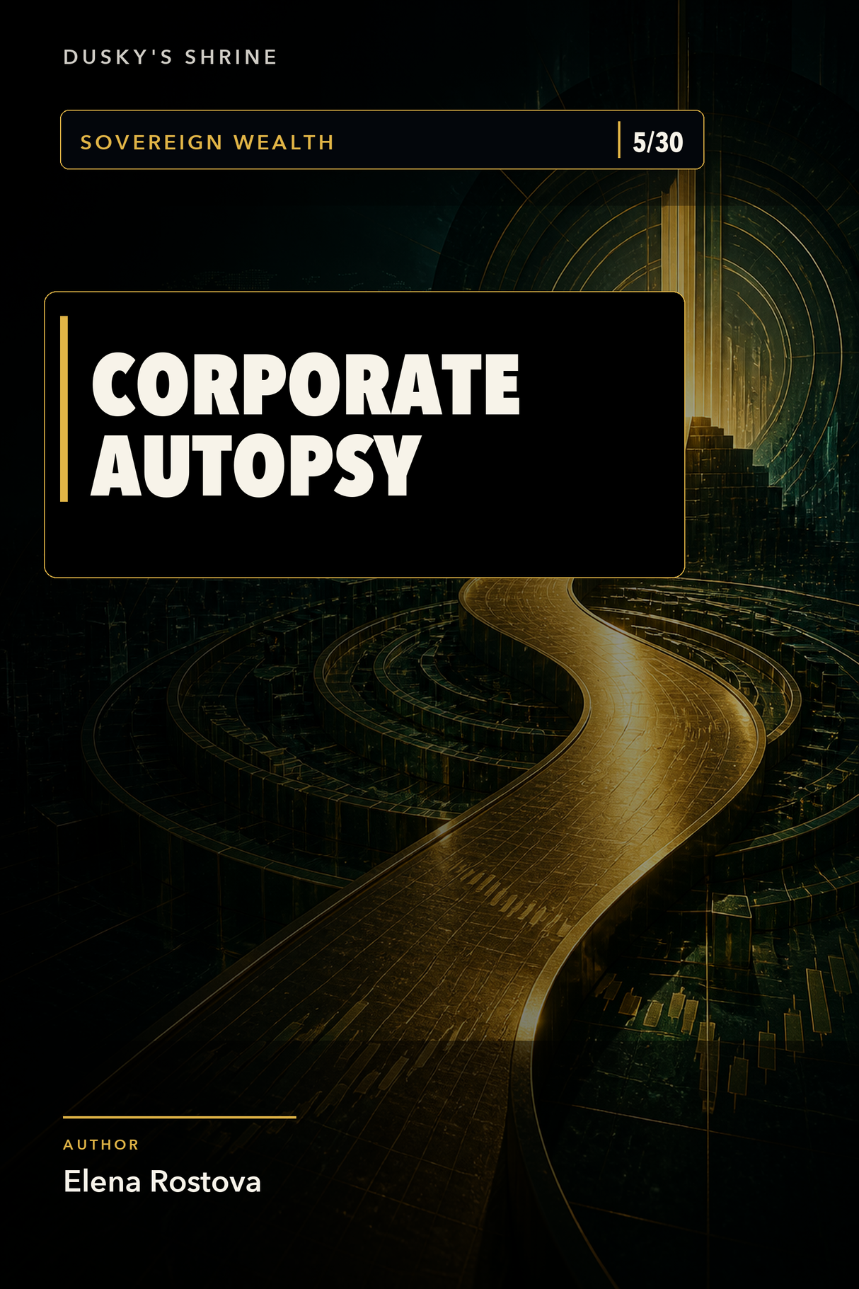 Corporate Autopsy ebook cover