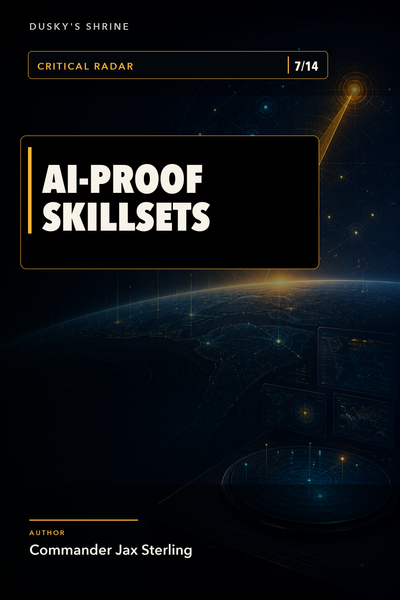 AI-PROOF SKILLSETS