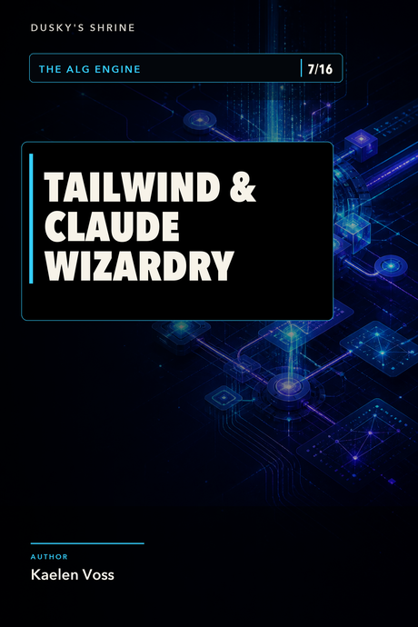 TAILWIND &amp; CLAUDE WIZARDRY