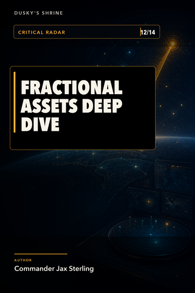 FRACTIONAL ASSETS DEEP DIVE