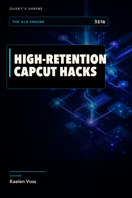 HIGH-RETENTION CAPCUT HACKS