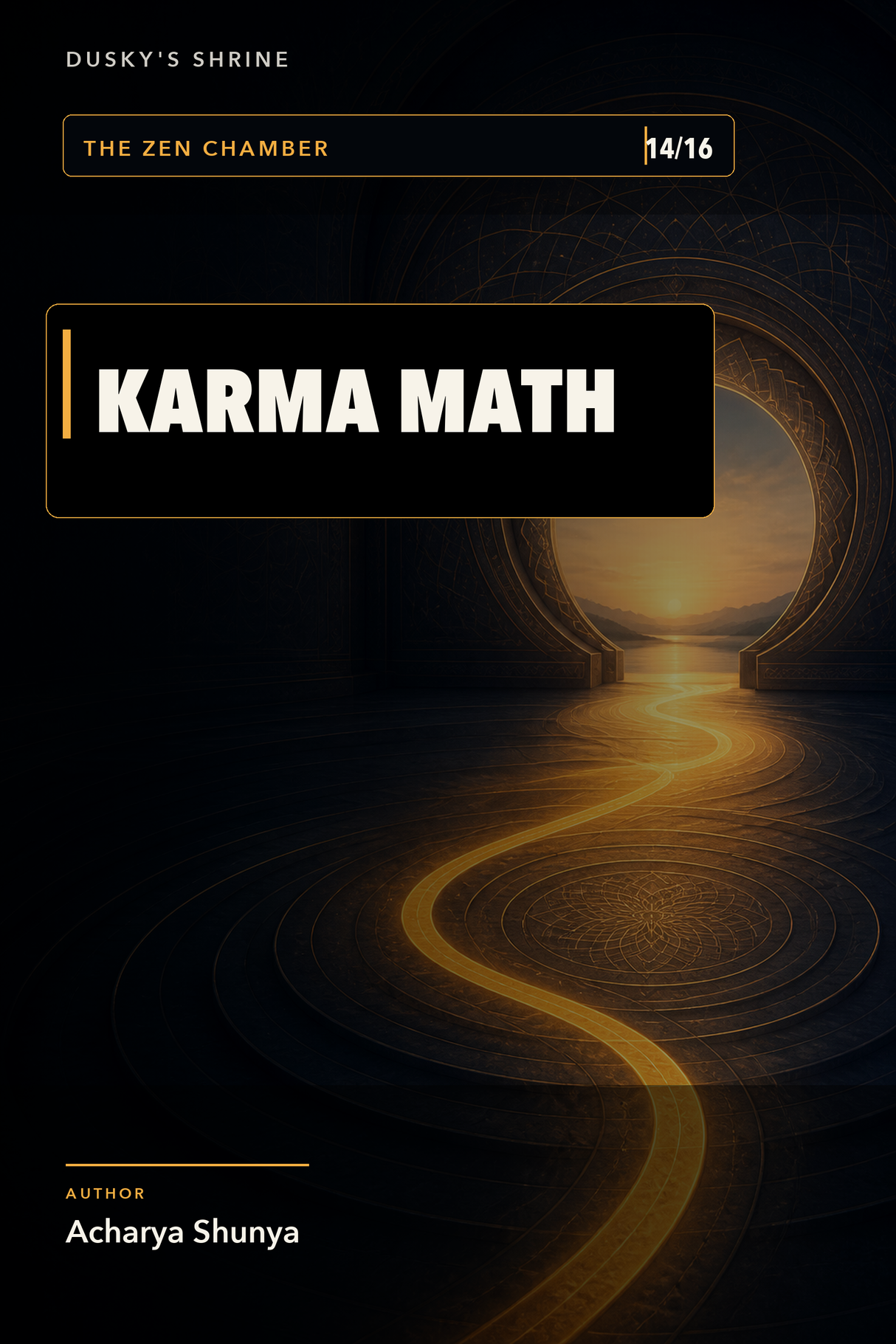 Karma Math ebook cover