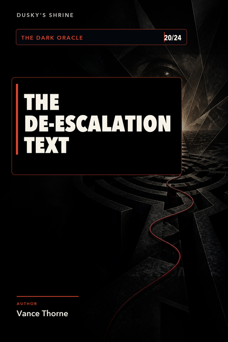 THE DE-ESCALATION TEXT