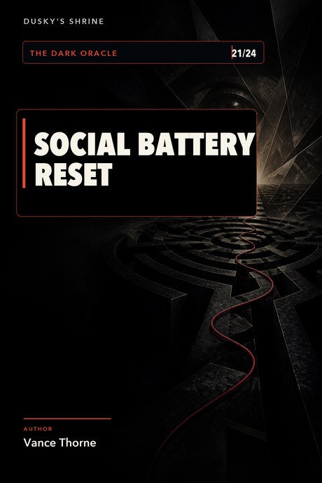 SOCIAL BATTERY RESET