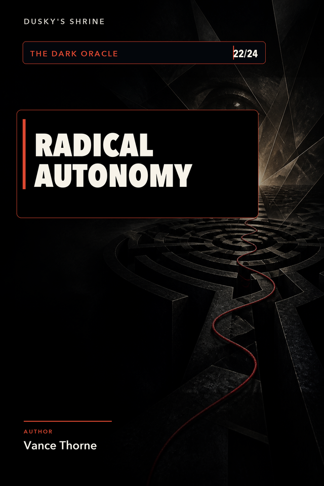 Radical Autonomy ebook cover