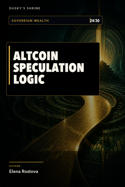 ALTCOIN SPECULATION LOGIC
