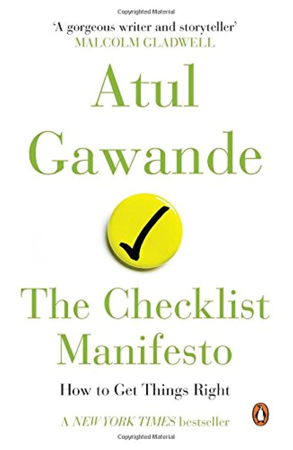 The Checklist Manifesto