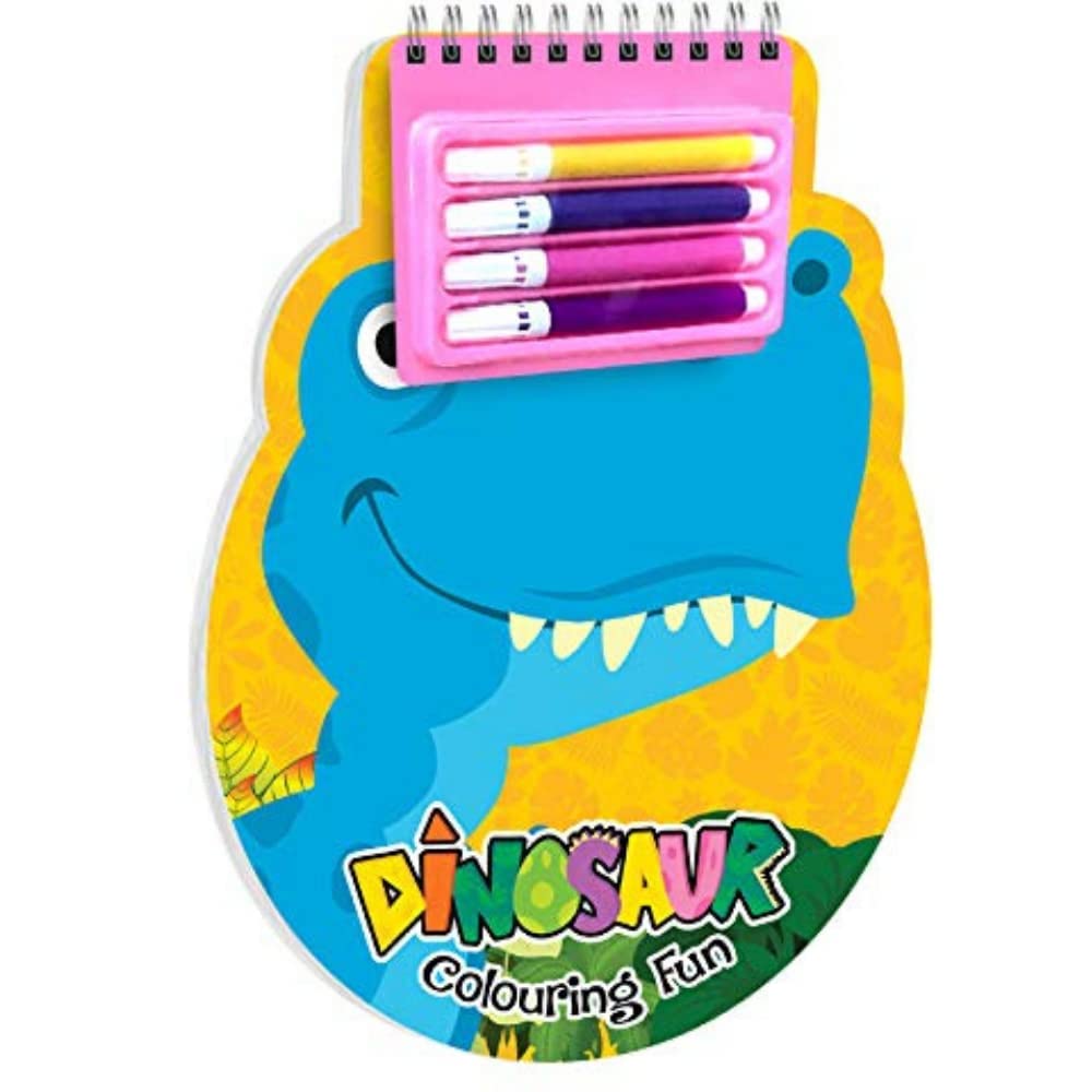 Hello Friend Dinosaur Colouring Book and Activity Kit
