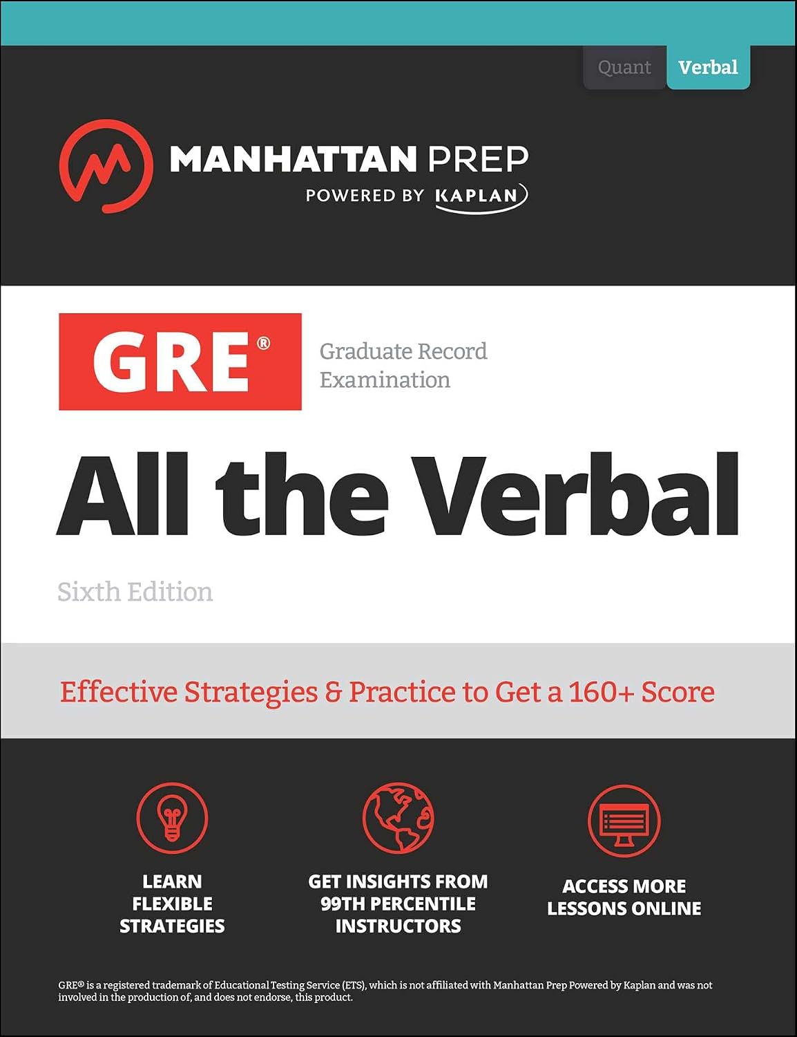 GRE Verbal Strategies: Effective Strategies and Practice from 99th Percentile Instructors