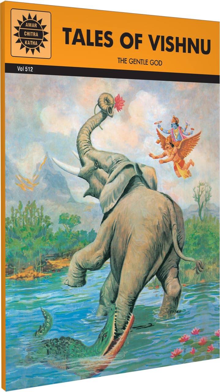Tales of Vishnu: The Gentle God Indian Comic Book