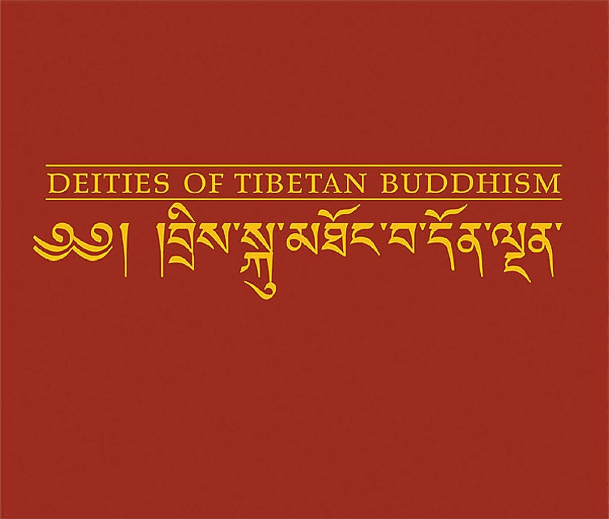 Deities of Tibetan Buddhism: the Zürich paintings of the Icons worthwhile to see : bris sku mthoṅ ba don ldan